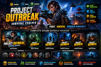 create game cover art and complete steam capsule packages