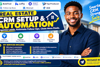 set up boldtrail lofty ixact top producer follow up boss resimpli CRM setup idx