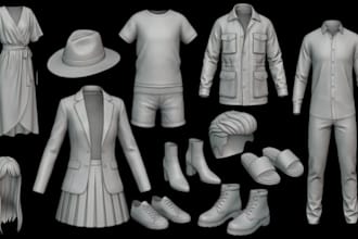 do second life clothing mesh design rigging avatar outfit clo3d y2k fashion