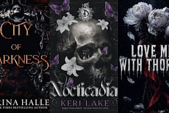 design dark romance book cover gothic art fantasy romance ebook cover amazon kdp