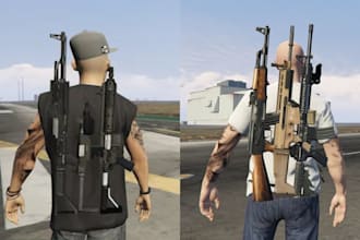 create custom fivem weapons gta 5 gun models weapon propsweapon skin