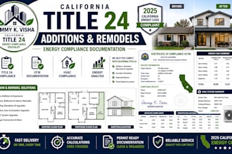 prepare california title 24 energy compliance for additions and remodels