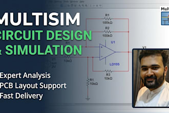 design and simulate electronic circuits in ni multisim