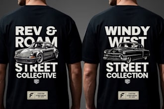 do t shirt design streetwear minimalist typography tshirt car automotive apparel