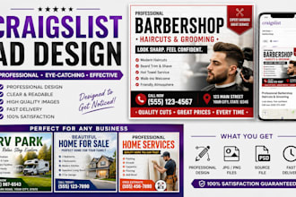 design a professional craigslist ads