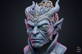 design 3d print ready stl and cad models
