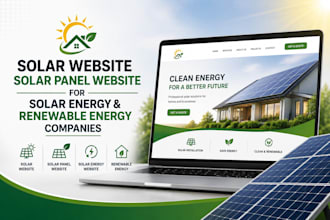 solar website solar panel website for solar energy and renewable energy companie