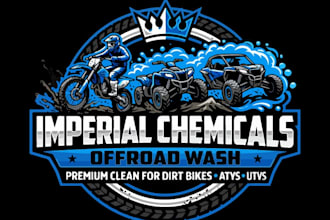 create professional and specially offroad logo design