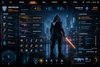 develop unreal engine game level design and unreal engine ui