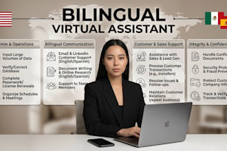 be your bilingual virtual assistant
