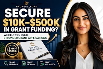write a winning grant proposal with grant research and application