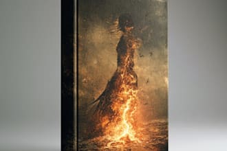 create epic fantasy book cover art for amazon KDP
