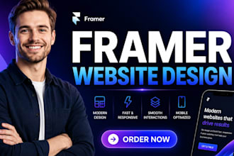design framer website, figma to framer, framer landing page as framer developer