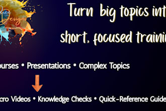 create engaging microlearning and short form training content