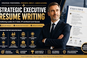 write an ats executive resume for CEO cfo coo cto vp and board roles