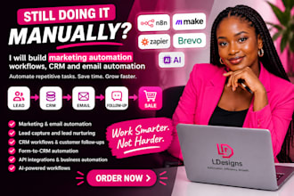 build shopify marketing automation workflows, crm, automate repetitive tasks