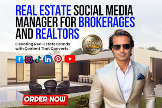 real estate social media manager for brokerages and realtors