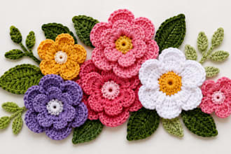 make creative crochet and handmade craft designs