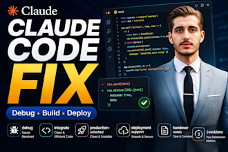 fix build or improve your claude code ai app