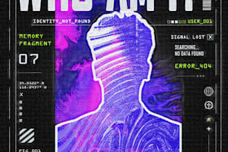 design y2k, retro, and modern aesthetic posters in photoshop