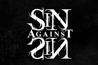 create death, black metal, grindcore, hardcore band logo