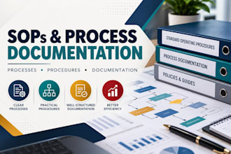 create professional sops and process documentation
