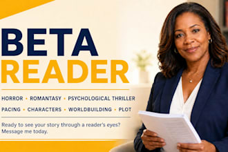 read and critique, genre aware horror romantasy, psychology thriller, romantasy