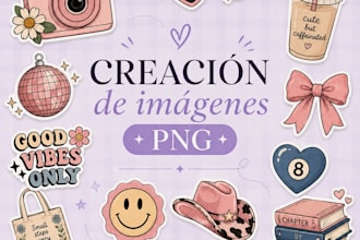diseño de imágenes en png fondo transparente