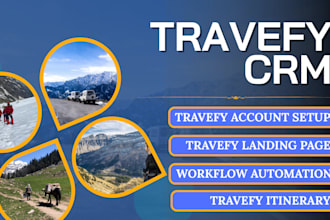 setup travefy CRM, travefy, traveljoy itinerary, travefy automation workflow