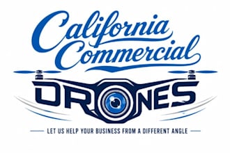 create a modern drone company logo