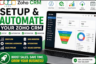 setup, migrate and automate your zoho CRM
