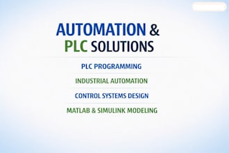 design and assist in automation and plc projects