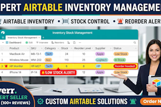 create airtable order tracking fulfillment customer orders automation sales CRM