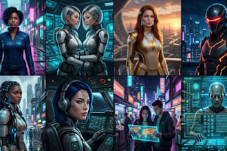 create professional ai concept art and character models from any idea