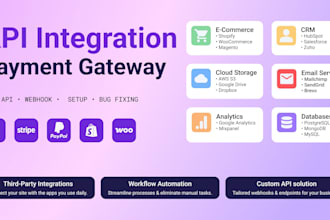 integrate a payment gateway or API