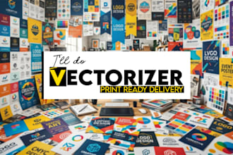 vectorize logo, redraw, convert image to vector