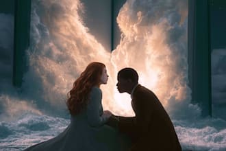 create elegant romantic book cover art for novels and ebooks