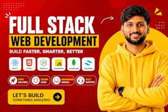build a modern react vite and next js full stack website