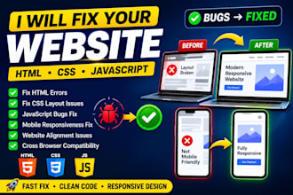 fix your website bugs
