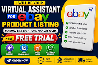 do ebay listing, ebay lister, ebay SEO, ebay product listing