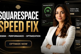 create squarespace website, design and redesign squarespace website development