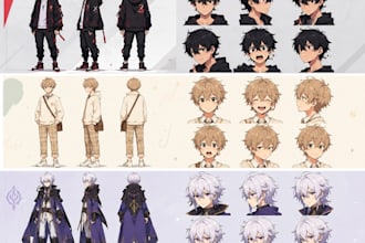 design custom 2d game asssets, character, icons and game ui