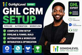 setup gohighlevel email marketing ghl sales funnel CRM gohighlevel automation