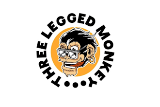 design three legged monkey logo