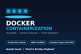 create production ready dockerfile and docker compose setup