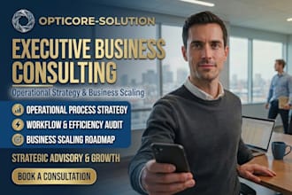 provide business operational strategy consulting operational process improvement