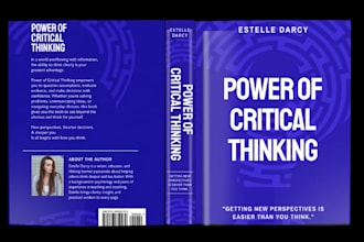 design an attractive book cover for amazon KDP and online stores