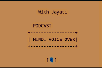 do a professional hindi female voice over for youtube and storytelling