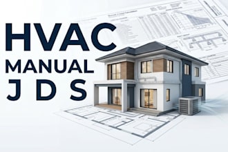 do acca manual j d s hvac design, load calculations, duct design and permit plan