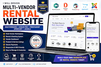 design multivendorx dokan pro prestashop opencart joomla rental website